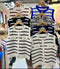 Round Neck Button Down Stripes Sleeveless Sweaters